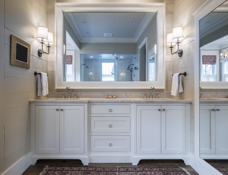 Bathroom with Custom Storage